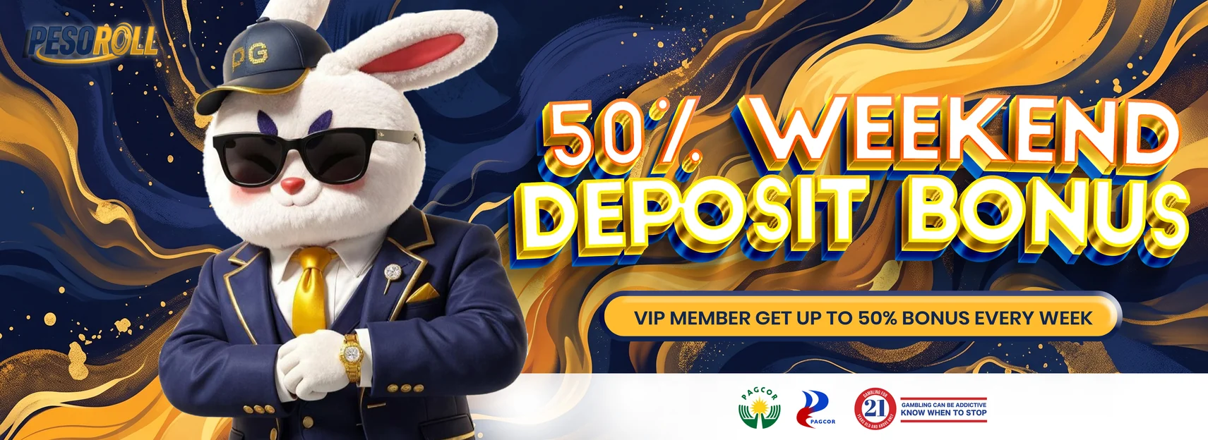 Sat & Sun: 50% extra, up to ₱288 (₱576 a weekend)